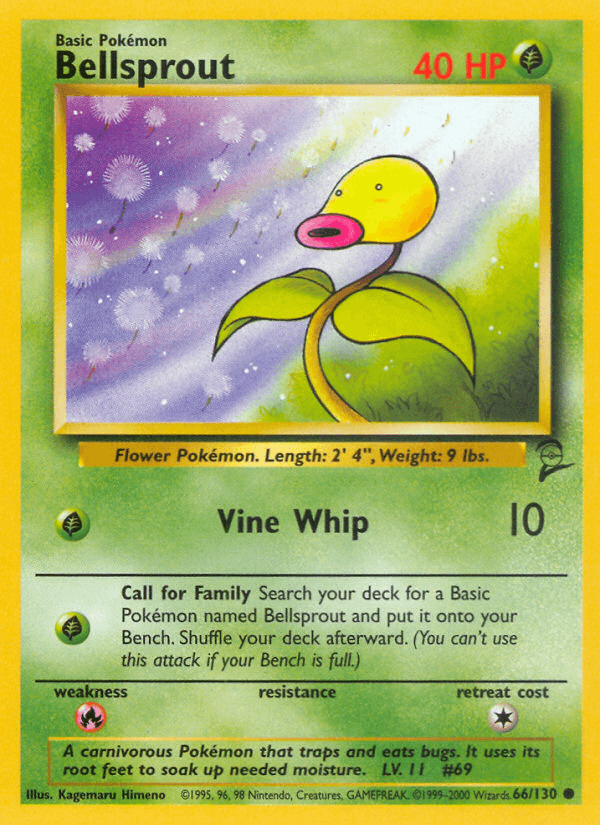 Bellsprout, Base Set 2 66