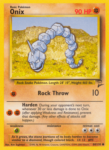 Onix, Base Set 2 84
