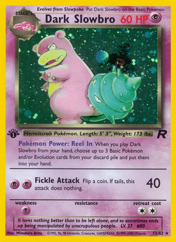 Dark Slowbro, Team Rocket 12