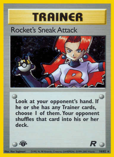 Rocket's Sneak Attack, Team Rocket 16