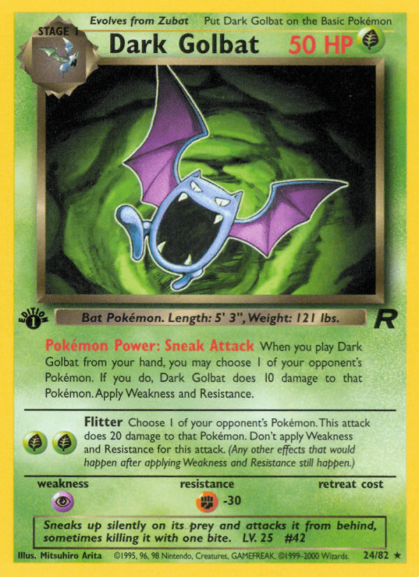 Dark Golbat, Team Rocket 24