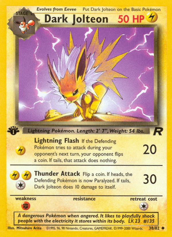 Dark Jolteon, Team Rocket 38