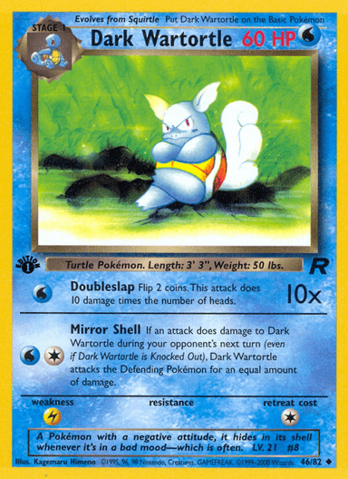 Dark Wartortle, Team Rocket 46