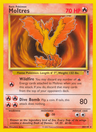 Moltres, Legendary Collection 30
