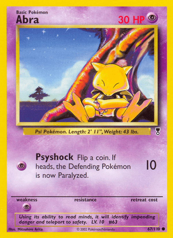 Abra, Legendary Collection 67