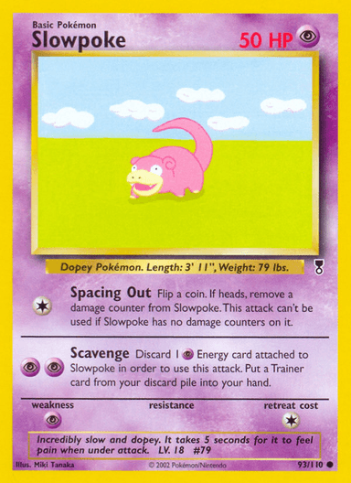 Slowpoke, Legendary Collection 93