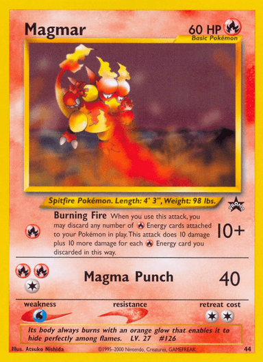 Magmar, Wizards Black Star Promos 44