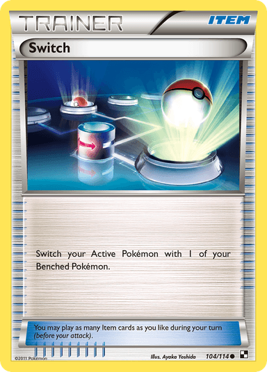 Switch, Black & White 104