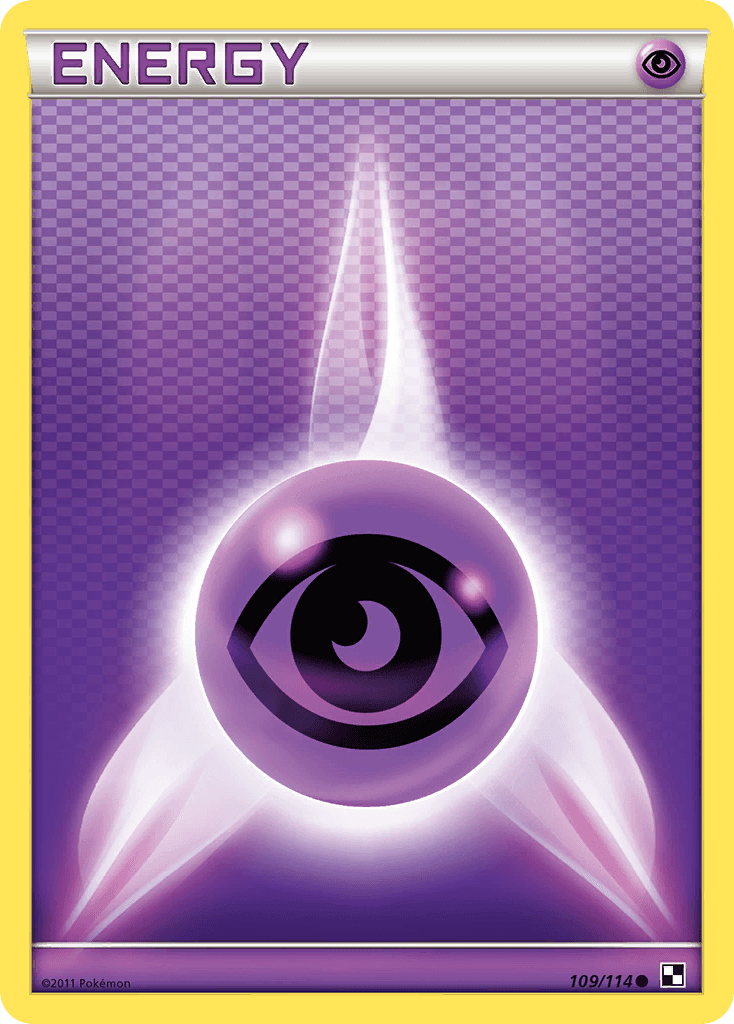Psychic Energy, Black & White 109