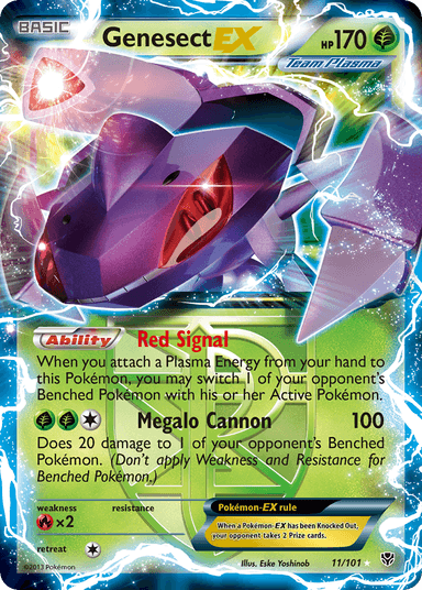 Genesect-EX, Plasma Blast 11