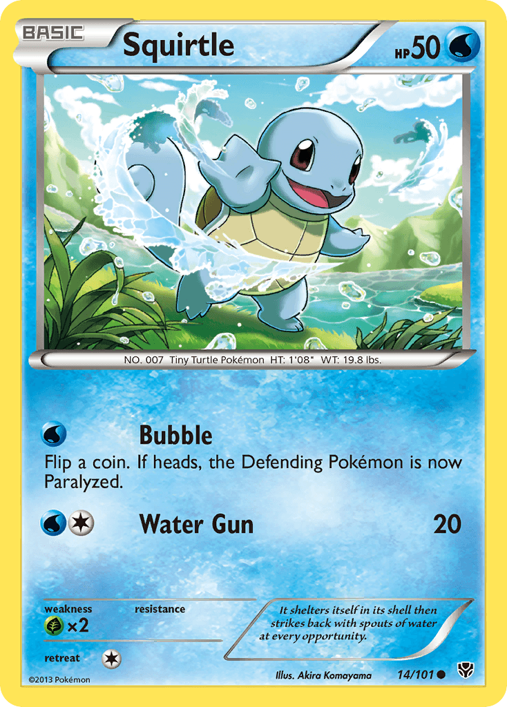 Squirtle, Plasma Blast 14