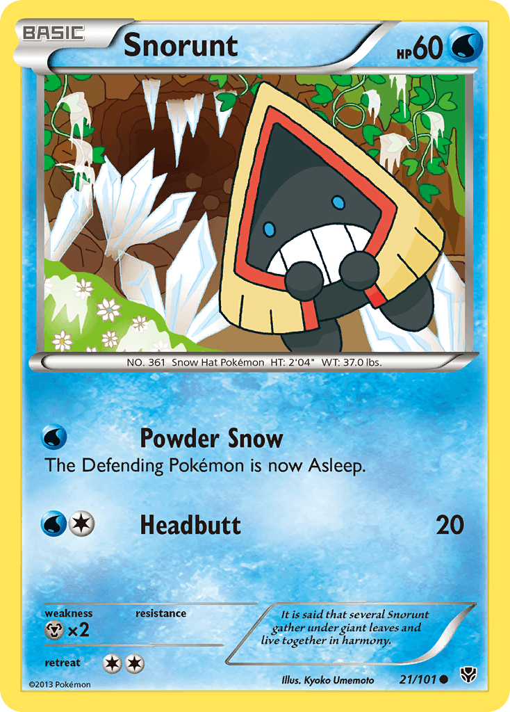 Snorunt, Plasma Blast 21