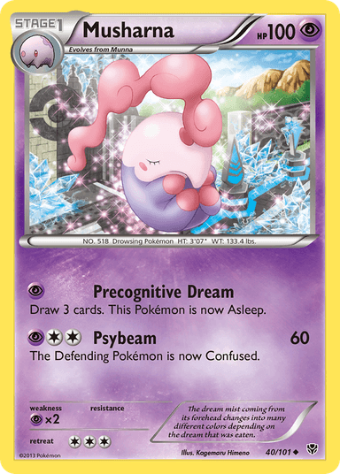 Musharna, Plasma Blast 40