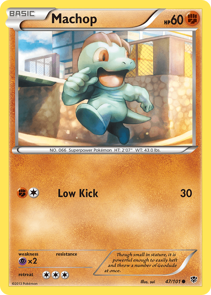 Machop, Plasma Blast 47
