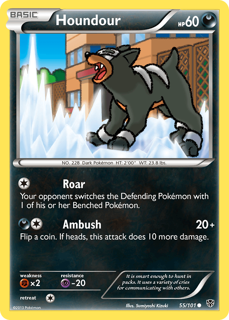 Houndour, Plasma Blast 55