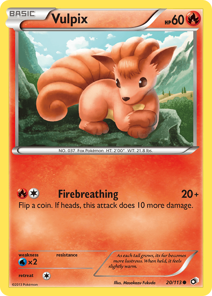 Vulpix, Legendary Treasures 20