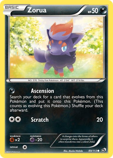 Zorua, Legendary Treasures 89