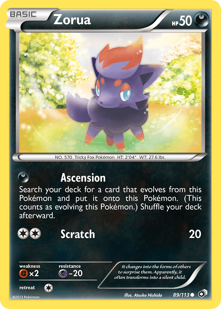 Zorua, Legendary Treasures 89