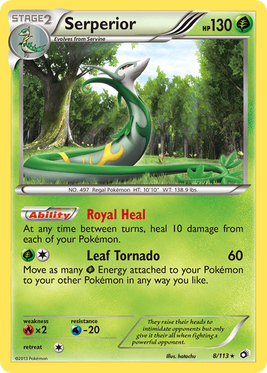 Serperior, Legendary Treasures 8