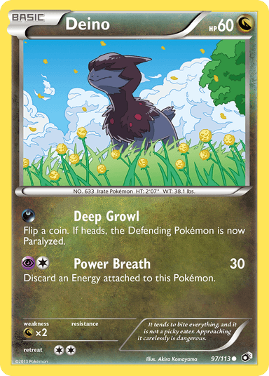 Deino, Legendary Treasures 97