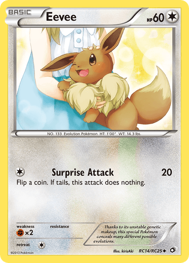 Eevee, Legendary Treasures RC14