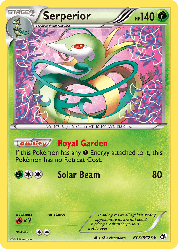 Serperior, Legendary Treasures RC3