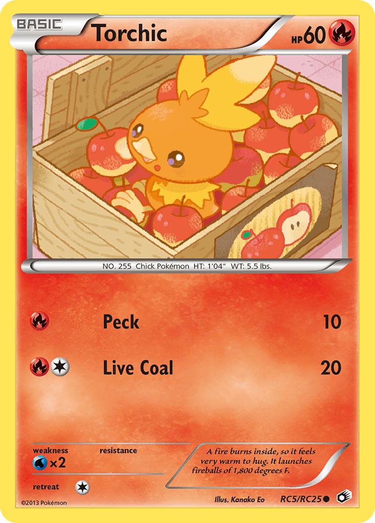 Torchic, Legendary Treasures RC5