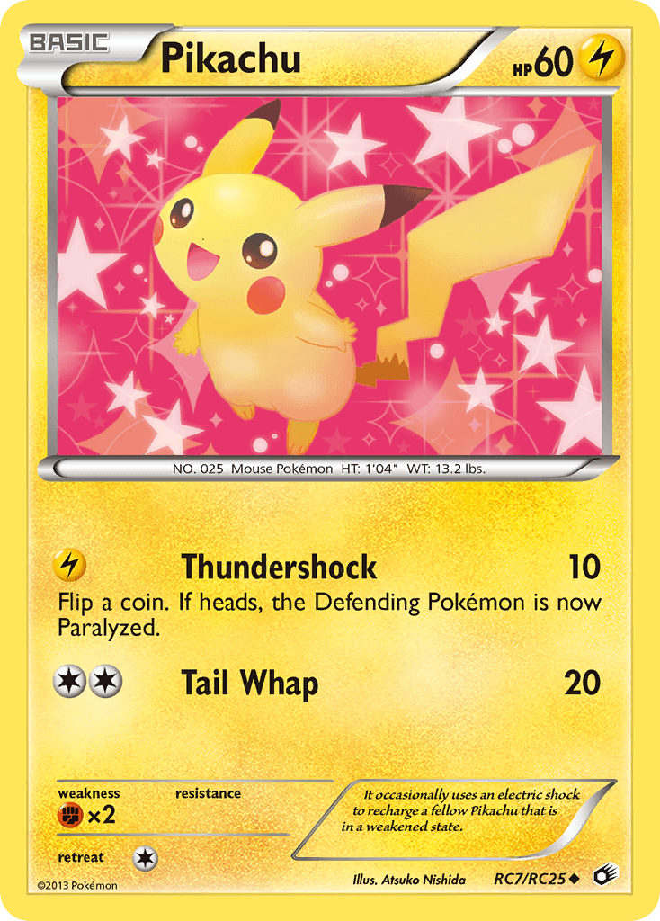 Pikachu, Legendary Treasures RC7