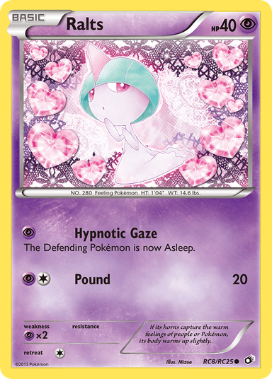 Ralts, Legendary Treasures RC8