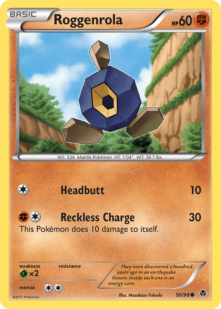 Roggenrola, Emerging Powers 50