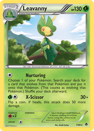 Leavanny, Emerging Powers 7