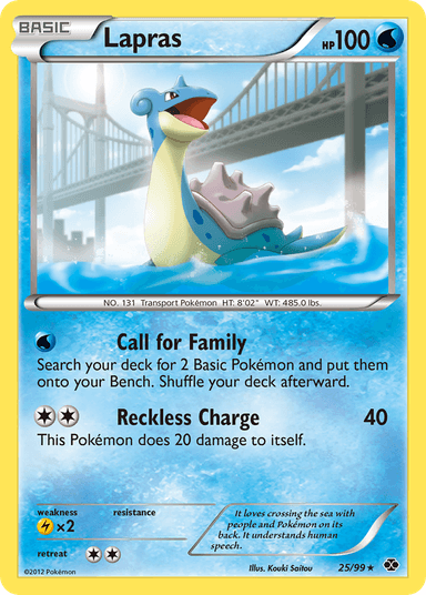 Lapras, Next Destinies 25