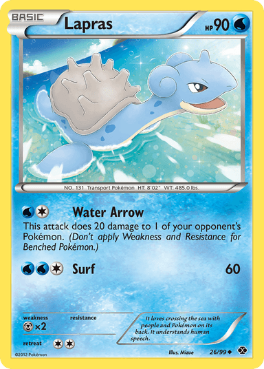 Lapras, Next Destinies 26