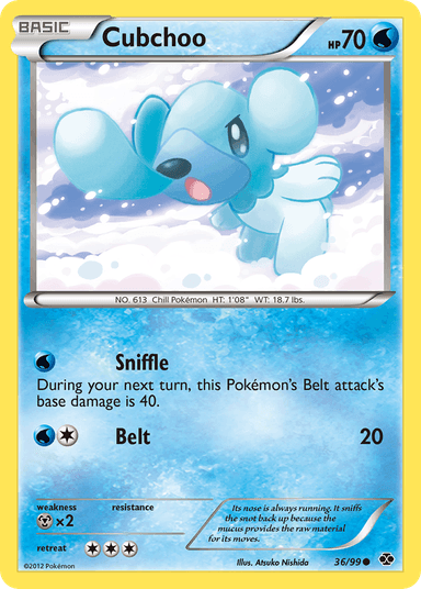 Cubchoo, Next Destinies 36