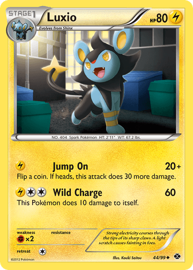 Luxio, Next Destinies 44