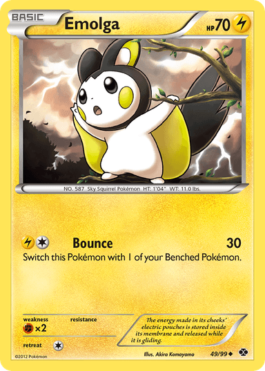 Emolga, Next Destinies 49
