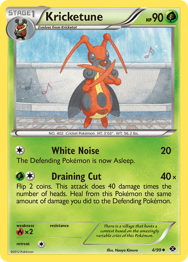 Kricketune, Next Destinies 4