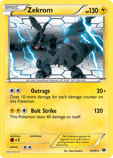 Zekrom, Next Destinies 50