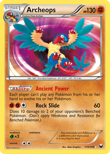Archeops, Dark Explorers 110