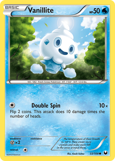 Vanillite, Dark Explorers 33