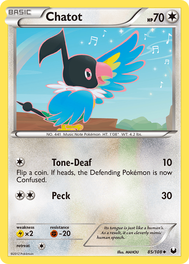 Chatot, Dark Explorers 85