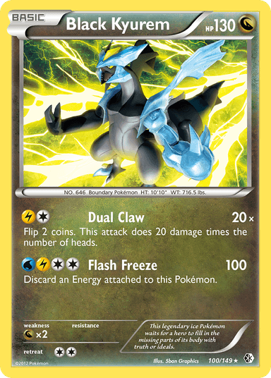 Black Kyurem, Boundaries Crossed 100