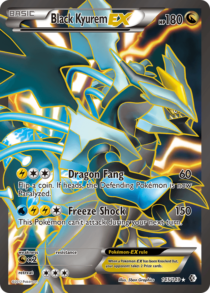 Black Kyurem-EX, Boundaries Crossed 145