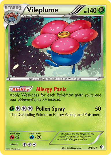 Vileplume, Boundaries Crossed 3