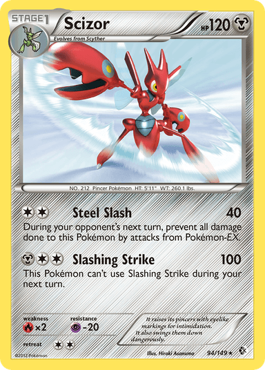 Scizor, Boundaries Crossed 94