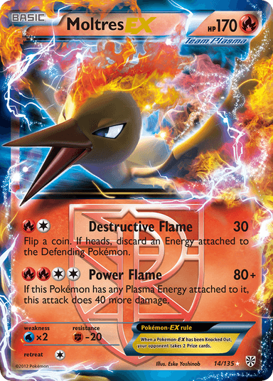 Moltres-EX, Plasma Storm 14