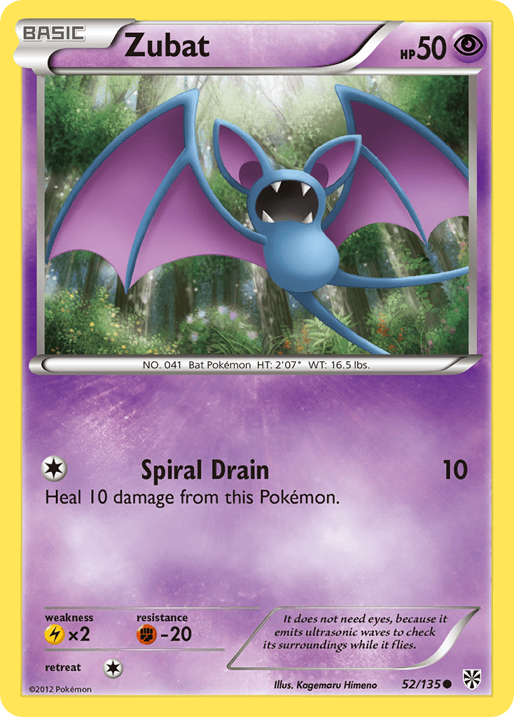 Zubat, Plasma Storm 52