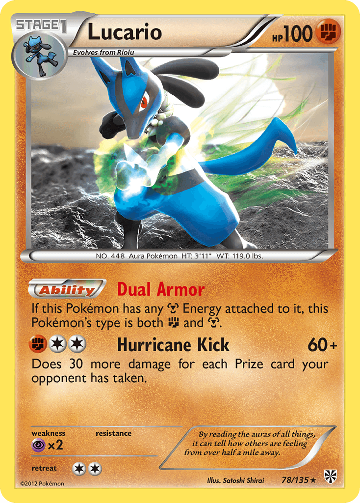 Lucario, Plasma Storm 78