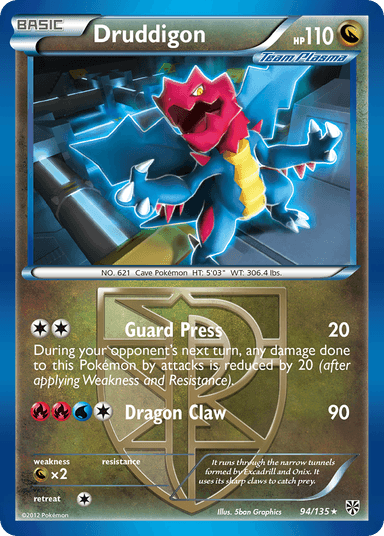 Druddigon, Plasma Storm 94