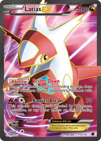 Latias-EX, Plasma Freeze 112
